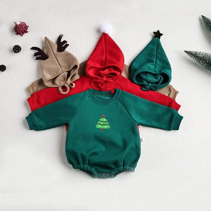 1 Piece Christmas Bodysuit