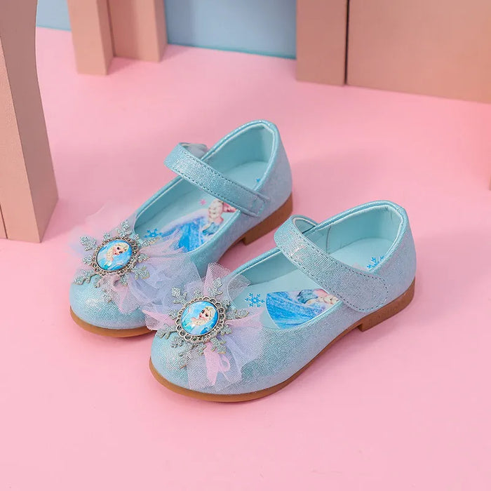 Frozen Elsa Casual Lace Soft Party Shoes