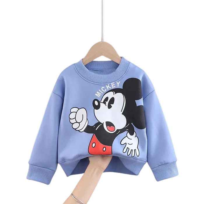 Mickey Printed Design Casual Sweatshirt