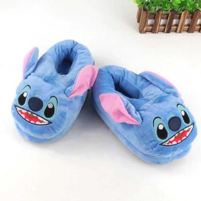 Soft Plush Character Slippers