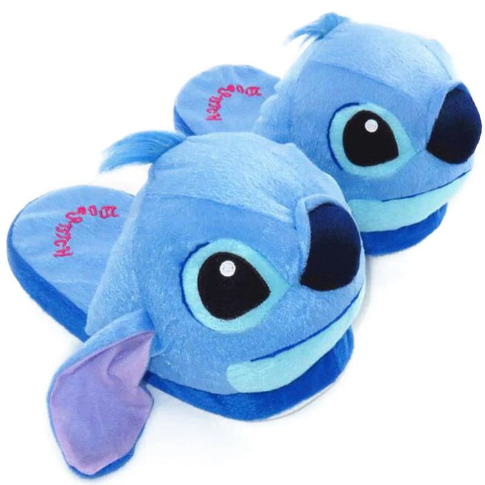 Soft Plush Character Slippers