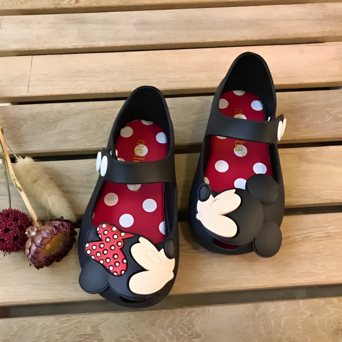 Minnie And Mickey Soft Sole Casual Shoes