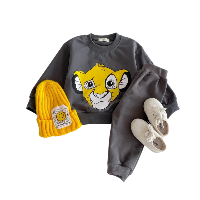 2 Pieces The Lion King Pattern Toddler Set