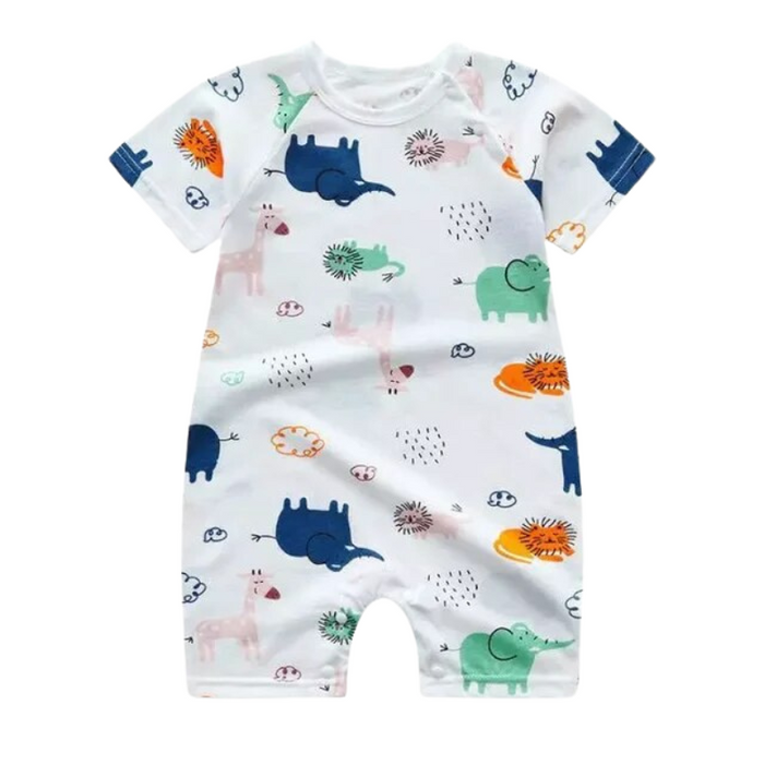 Cartoon Pattern Design Toddler Bodysuit