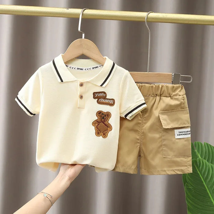 Teddy Playful Explorer Toddler Outfit Set