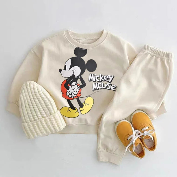 Mickey Mouse 2 Pieces Tops And Sweatpants