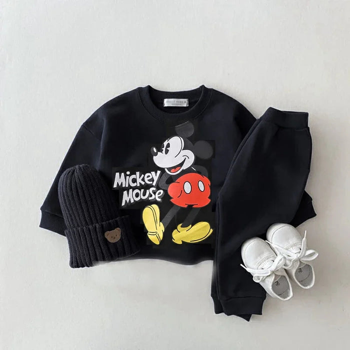 Mickey Mouse 2 Pieces Tops And Sweatpants