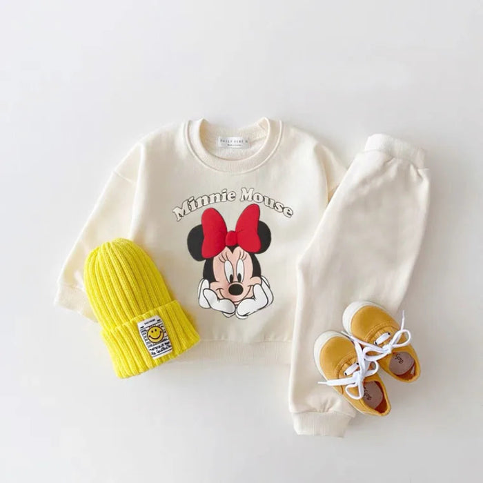 Mickey Mouse 2 Pieces Tops And Sweatpants