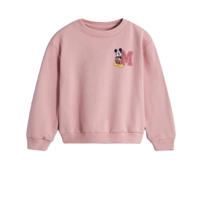 Minnie Printed Pattern Casual Sweatshirt