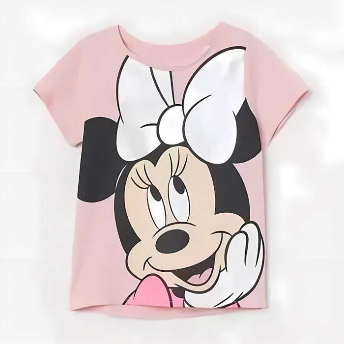 Summer Mickey Mouse Cartoon Printed T Shirt