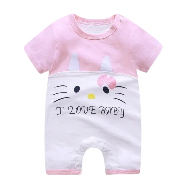 Cartoon Pattern Design Toddler Bodysuit