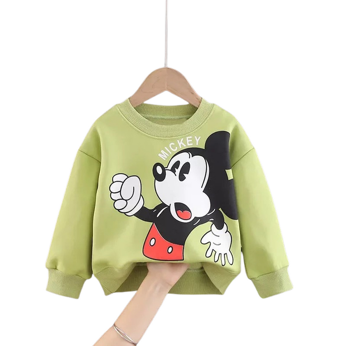 Mickey Printed Design Casual Sweatshirt