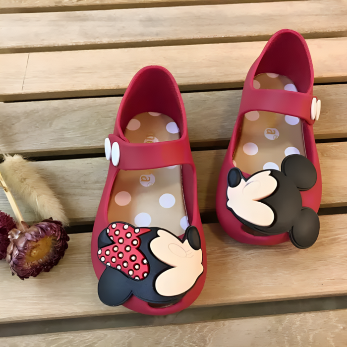 Minnie And Mickey Soft Sole Casual Shoes