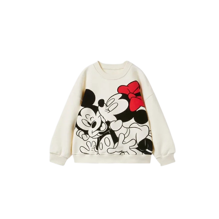 Versatile Cartoon Design Casual Sweatshirt