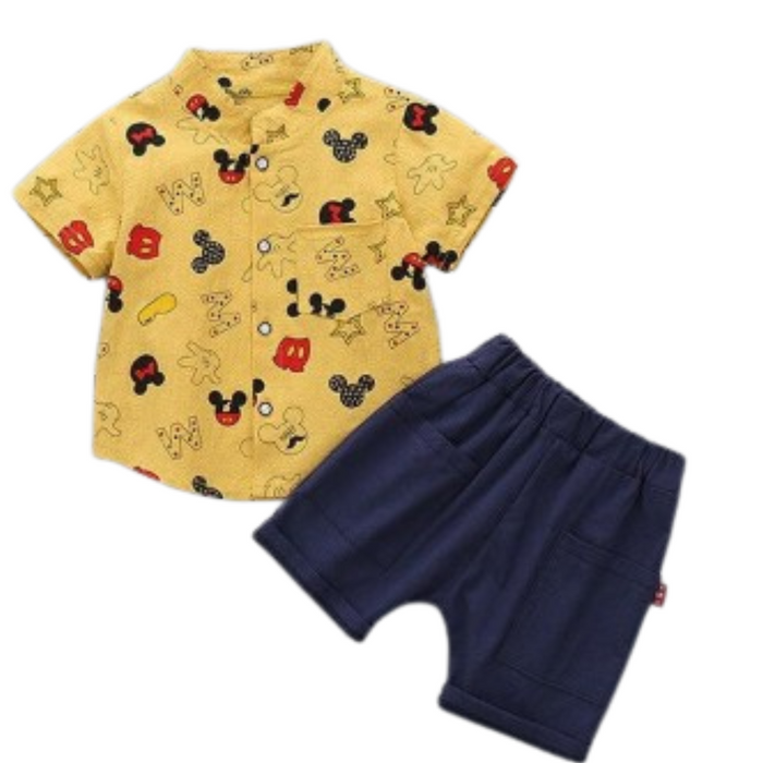 The Patterned Button Up