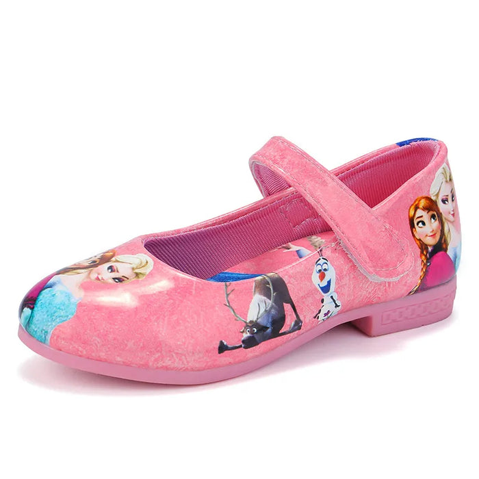 Elsa And Anna Casual PU Leather Shoes