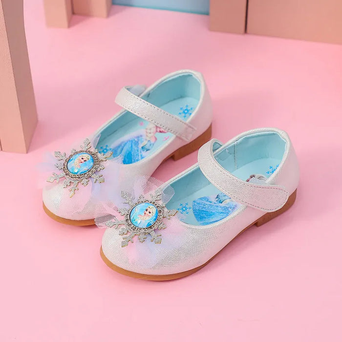 Frozen Elsa Casual Lace Soft Party Shoes