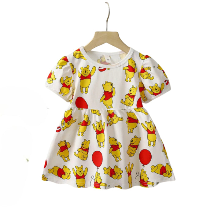 Cartoon Print Summer Dress