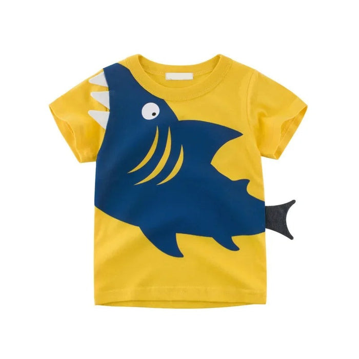 3D Animal Printed Tshirt For Kids