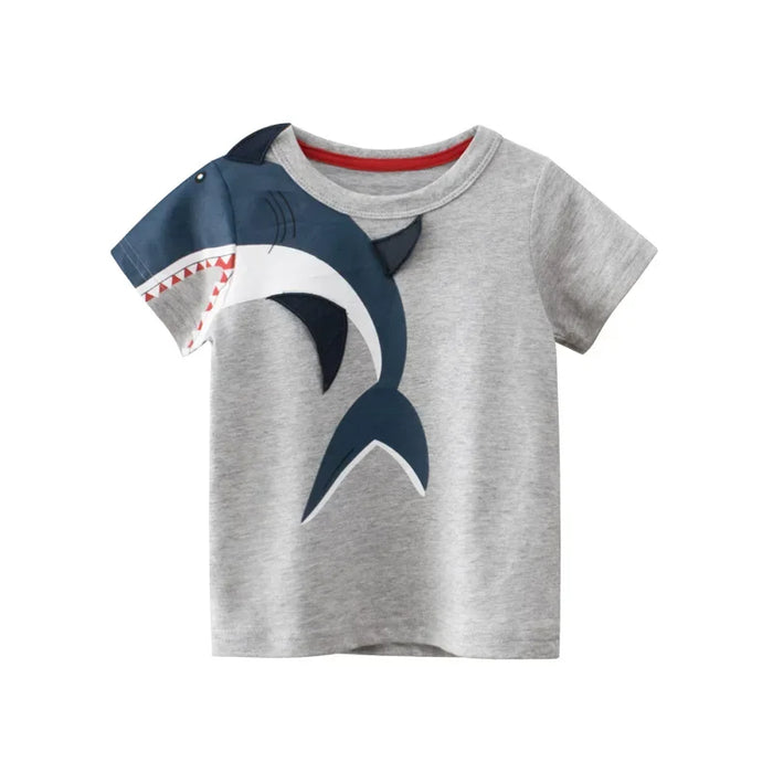 3D Animal Printed Tshirt For Kids