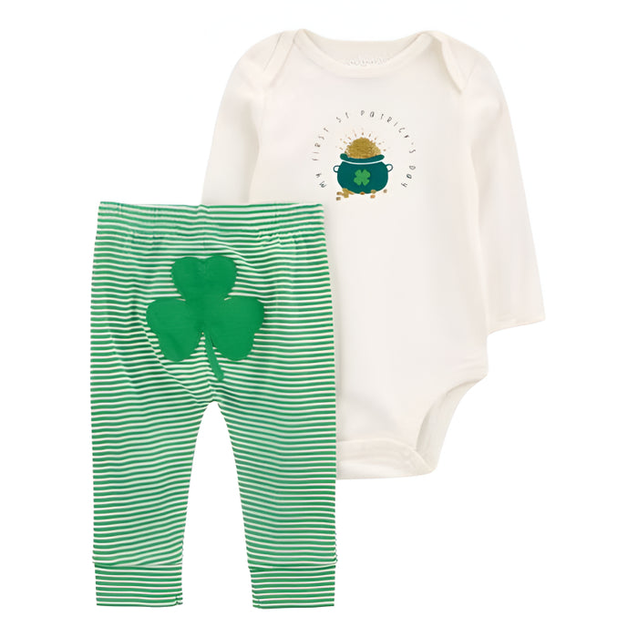 3 Piece St Patricks Day Bodysuit