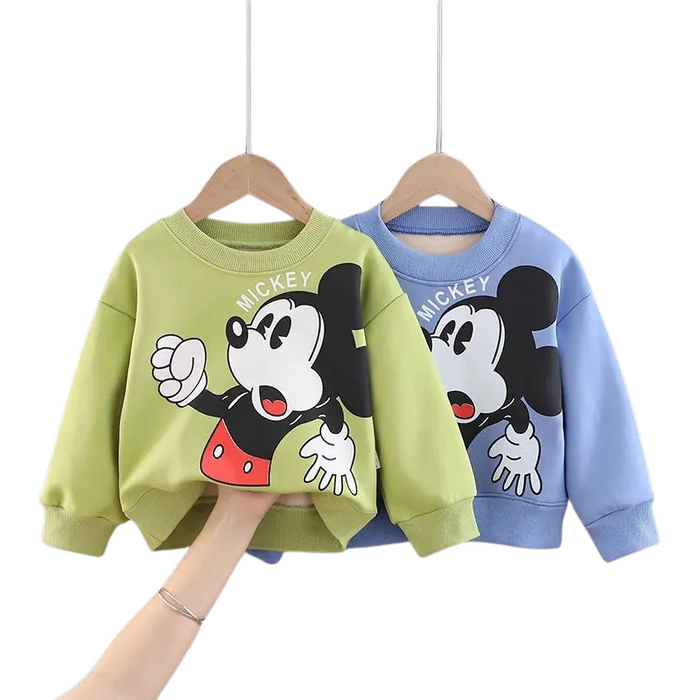 Mickey Printed Design Casual Sweatshirt