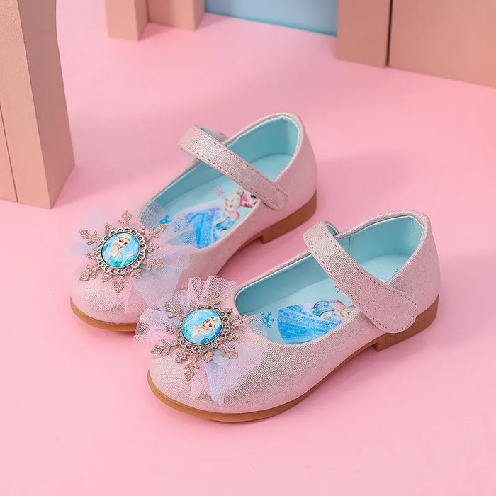 Frozen Elsa Casual Lace Soft Party Shoes