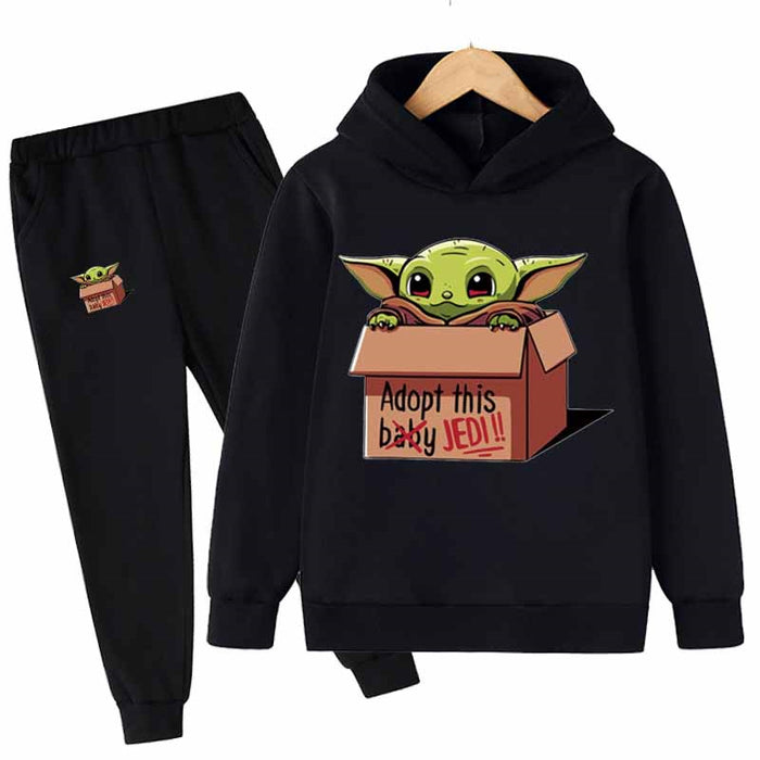 Star Wars Yoda Hoodies Set