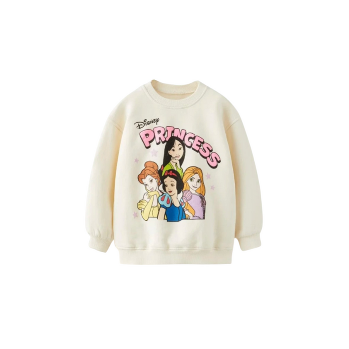 Versatile Cartoon Printed Design Sweatshirt