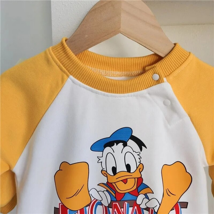 Donald Duck Design Toddler Bodysuit