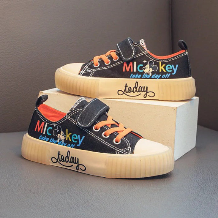 Mickey Minnie Canvas Soft Sole Casual Shoes