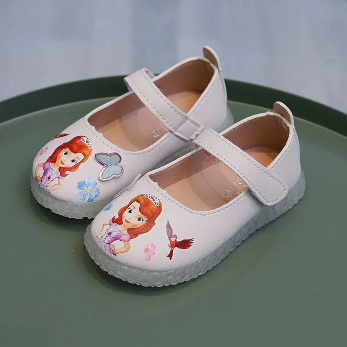 Cartoon Soft Sole Leather Shoes