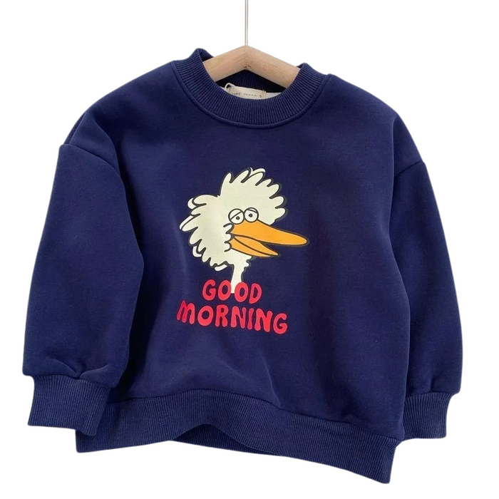 Morning Greeting Casual Sweatshirt