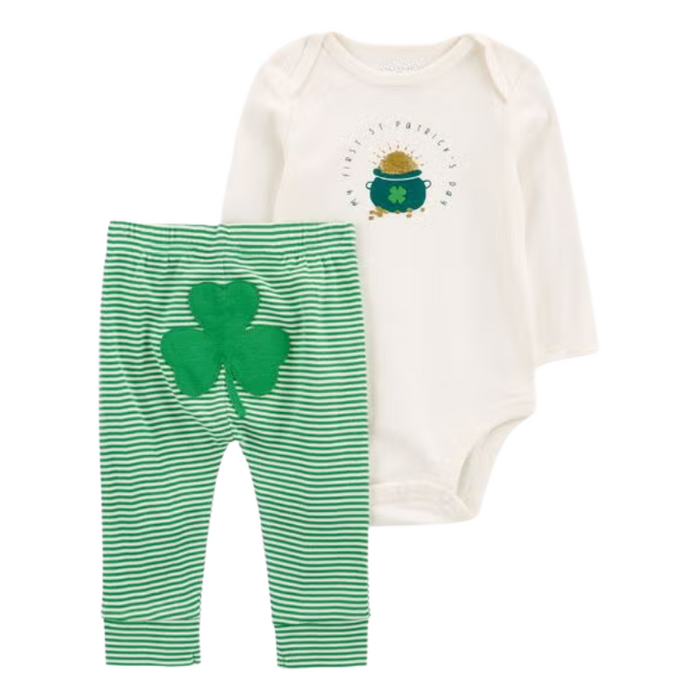 3 Piece St Patricks Day Bodysuit