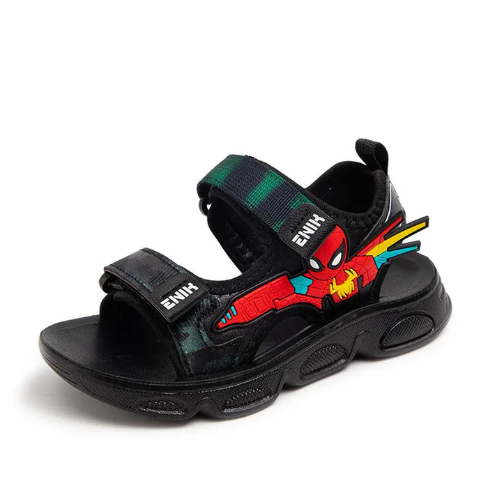 Spiderman Non Slip Peep Open Toe Soft Sandals