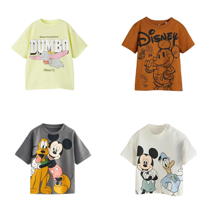 Casual Cartoon Design Toddler T Shirt