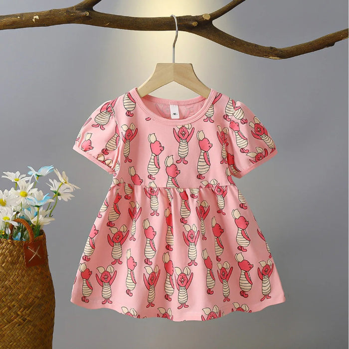 Cartoon Print Summer Dress