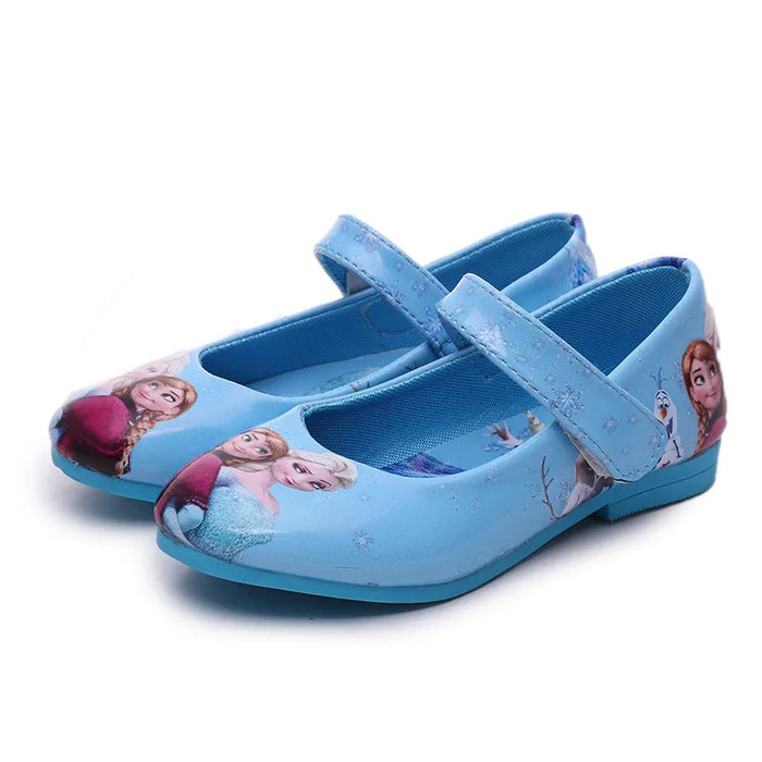 Elsa And Anna Casual PU Leather Shoes