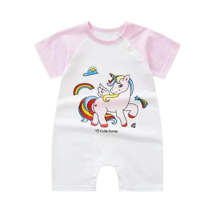 Cartoon Pattern Design Toddler Bodysuit