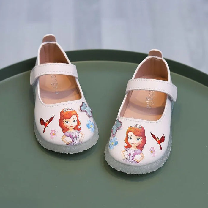 Cartoon Soft Sole Leather Shoes