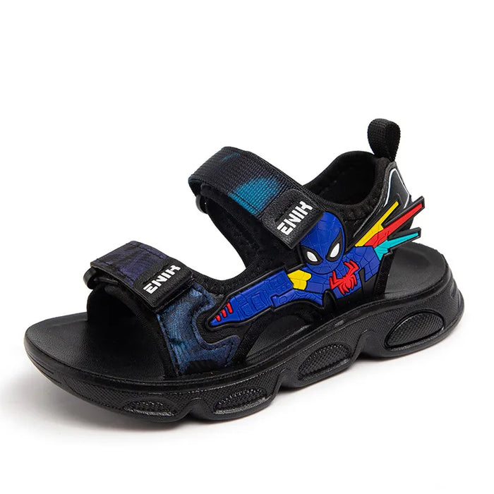 Spiderman Non Slip Peep Open Toe Soft Sandals