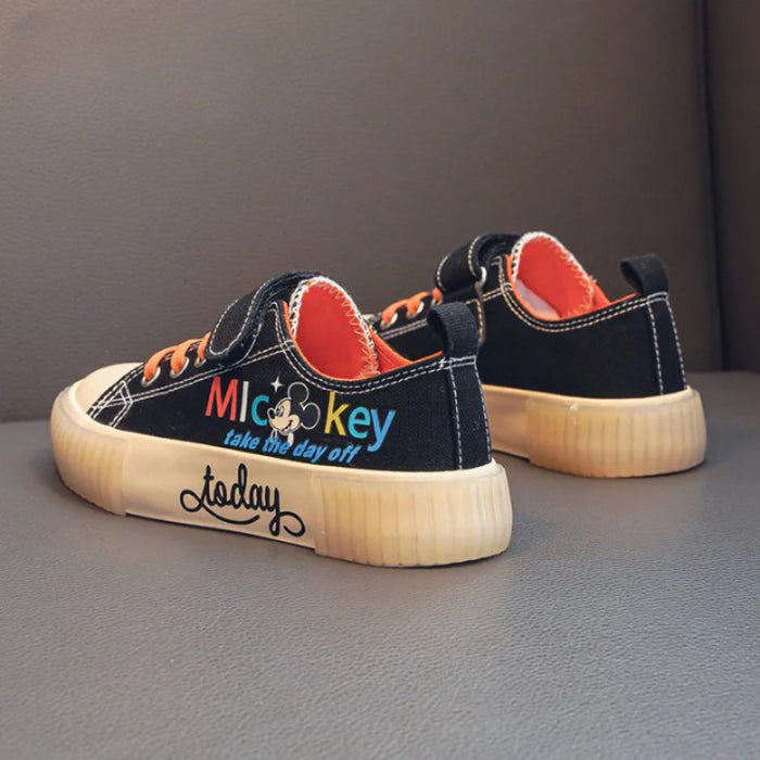 Mickey Minnie Canvas Soft Sole Casual Shoes