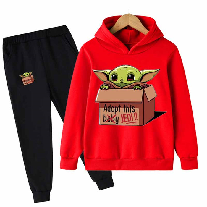 Star Wars Yoda Hoodies Set