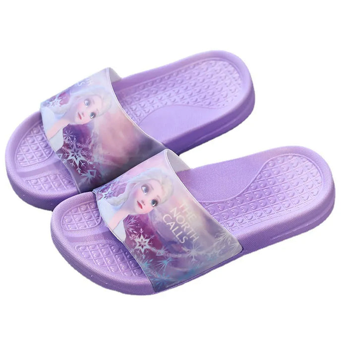 Frozen Anna Elsa Cartoon Slippers