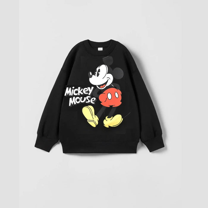 Animated Character Sweatshirt In Lively Colors