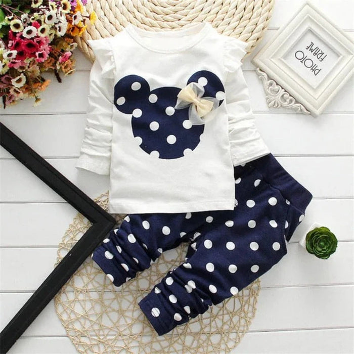 Polka Dot Delight Toddler Apparel Set