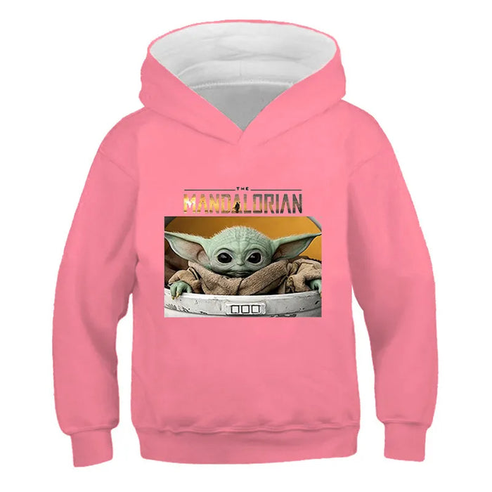 Baby Yoda Mandalorian Warm Hoodie