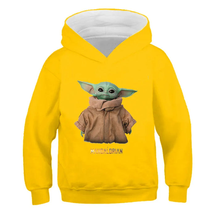 Baby Yoda Mandalorian Warm Hoodie