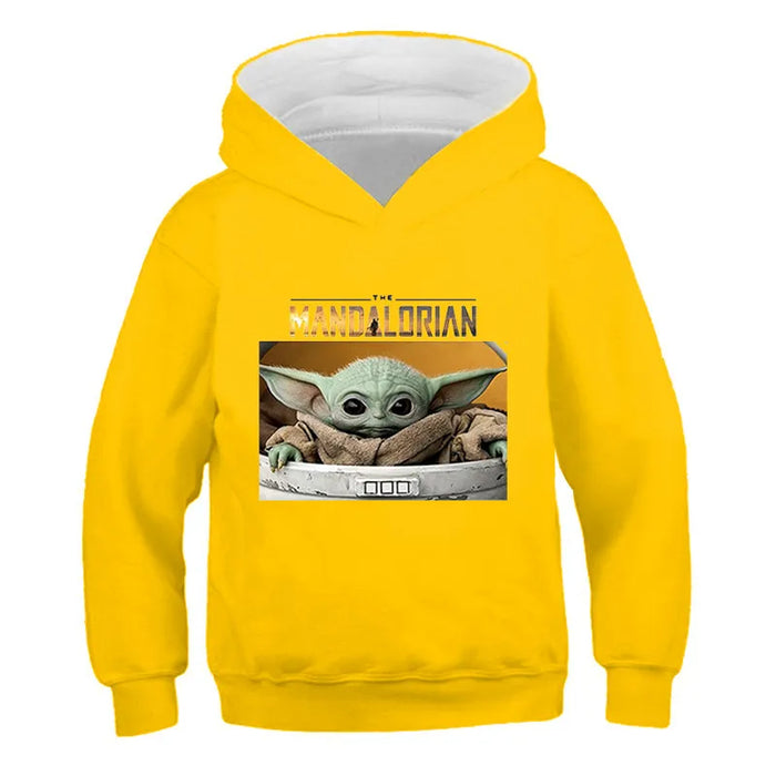 Baby Yoda Mandalorian Warm Hoodie