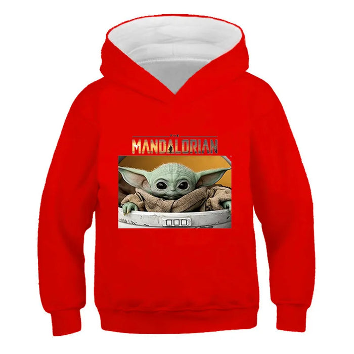 Baby Yoda Warm Hoodie